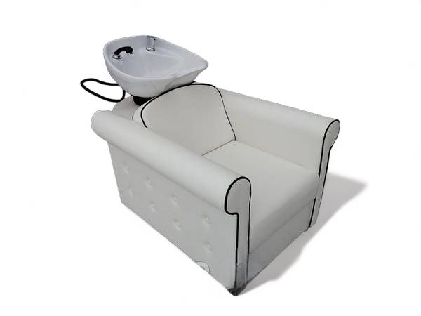 Hair Washing Sink with white backwash bowl