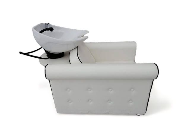 Hair Washing Sink with white backwash bowl