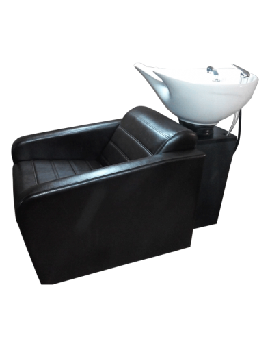 Hair Washing Sink with white backwash bowl